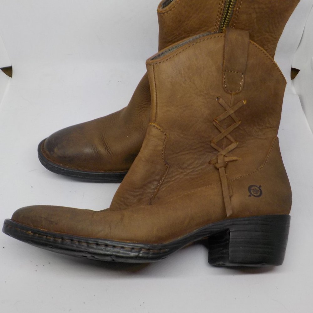 Born Women's Karin Brown Western Style Leather Boots 7.5 Style #: B58906